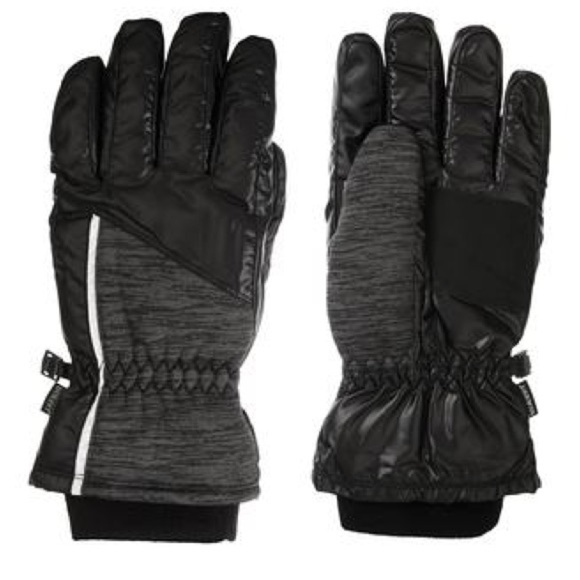 isotoner Accessories - Isotoner Ski Gloves Waterproof Touchscreen Technology Palm Grips Black S/M NWT